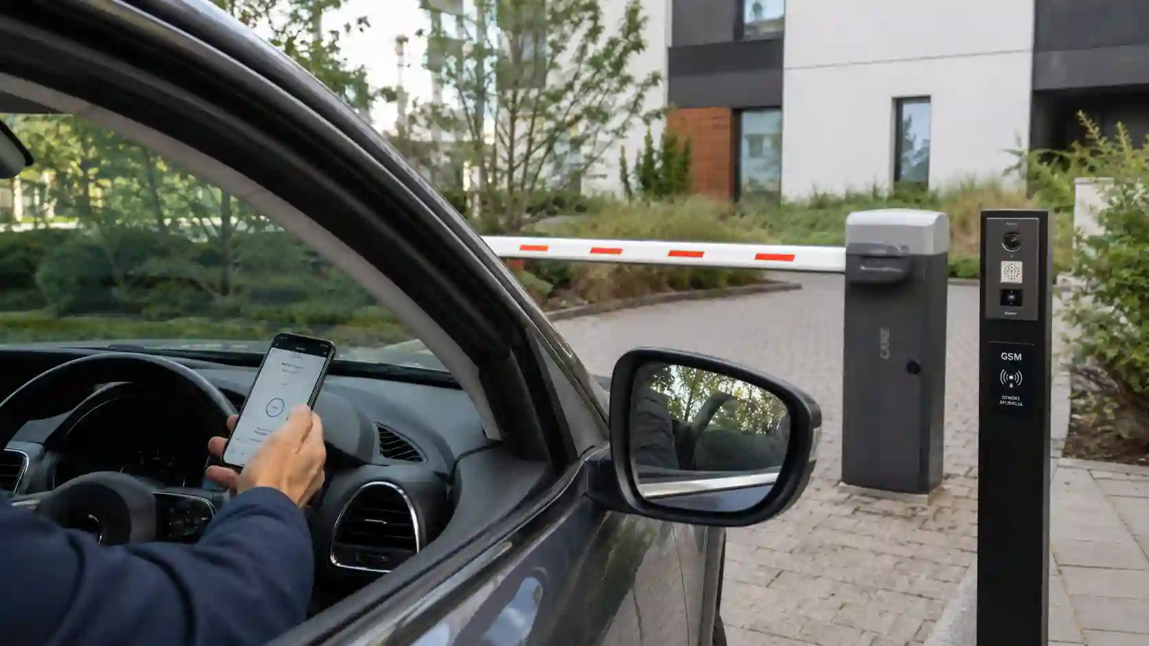 Szlaban parkingowy na telefon z dostępem przez numer lub aplikację