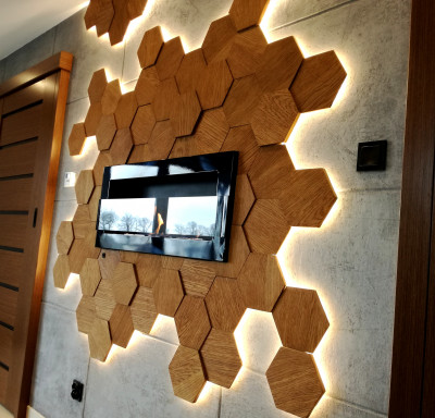 Декор поверхности. Деревянные стеновые панели 3d Hexagon. Деревянный декор на стену. Декоративные деревянные панели. Деревянное панно на стену.